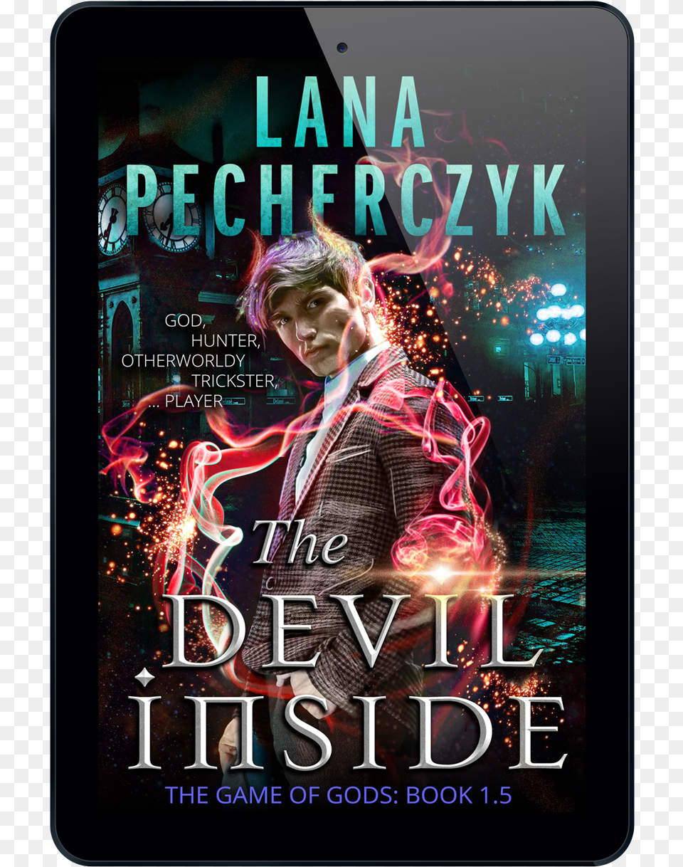 Devil Inside E Reader Lana Pecherczyk, Publication, Book, Advertisement, Poster Free Png Download