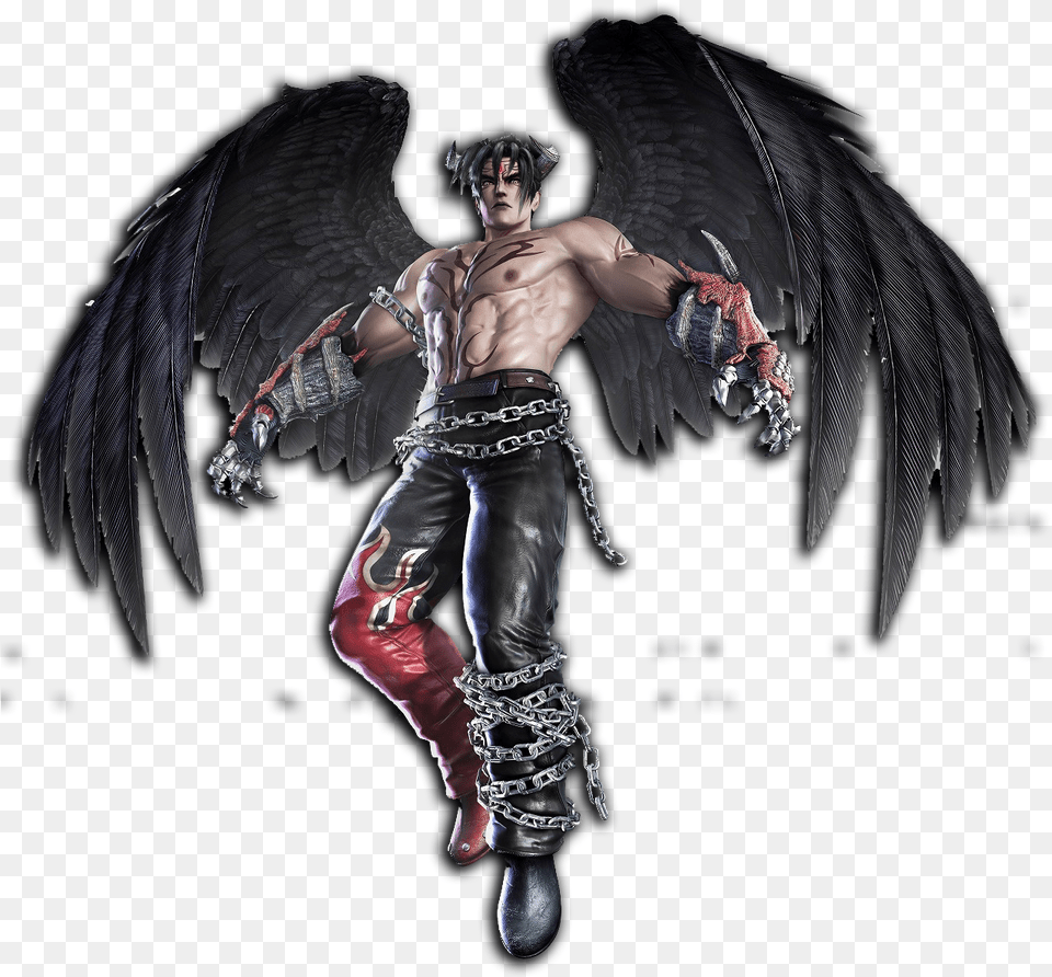 Devil Jin Kazama, Adult, Male, Man, Person Png Image