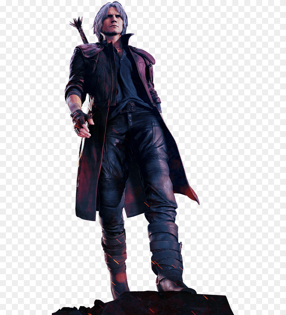 Devil May Cry 5, Person, Clothing, Coat, Costume Free Png Download