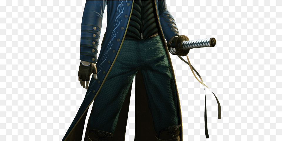 Devil May Cry Clipart Devil May Cry Vergil, Sword, Weapon, Adult, Female Png