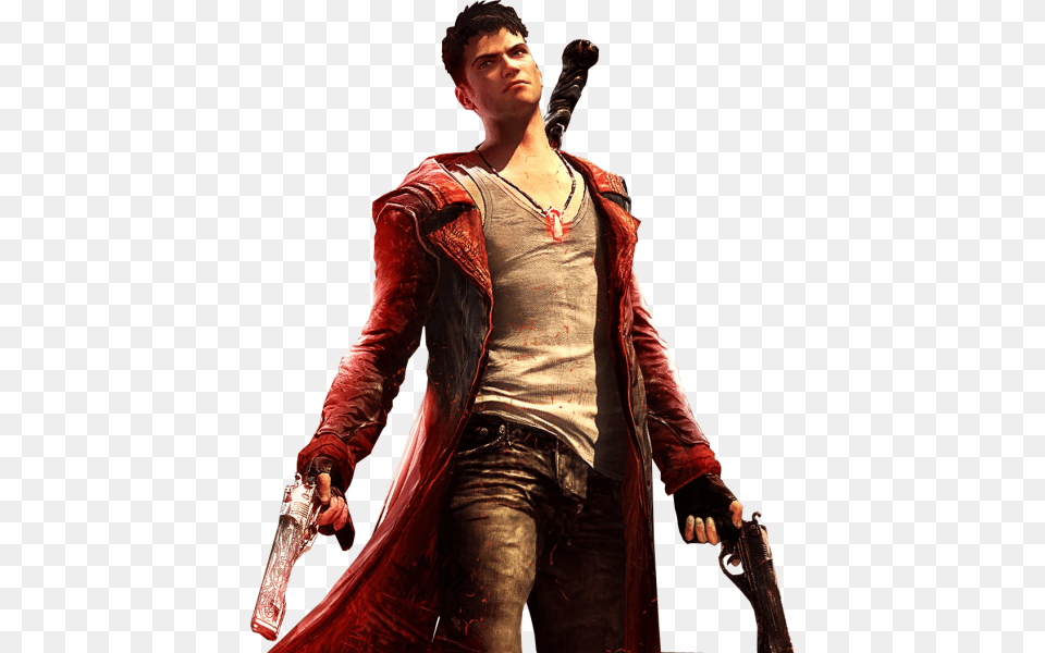 Devil May Cry Image Devil May Cry, Clothing, Coat, Velvet, Solo Performance Png