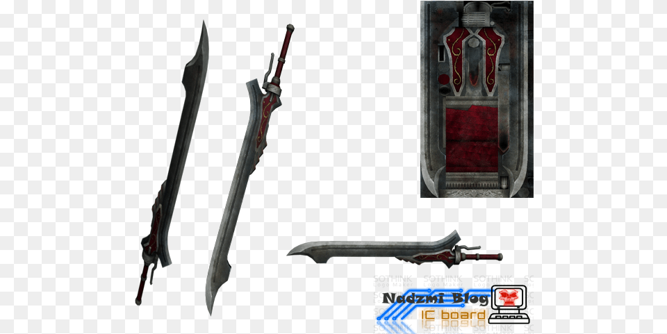 Devil May Cry Nero Weapons, Sword, Weapon, Blade, Dagger Free Transparent Png