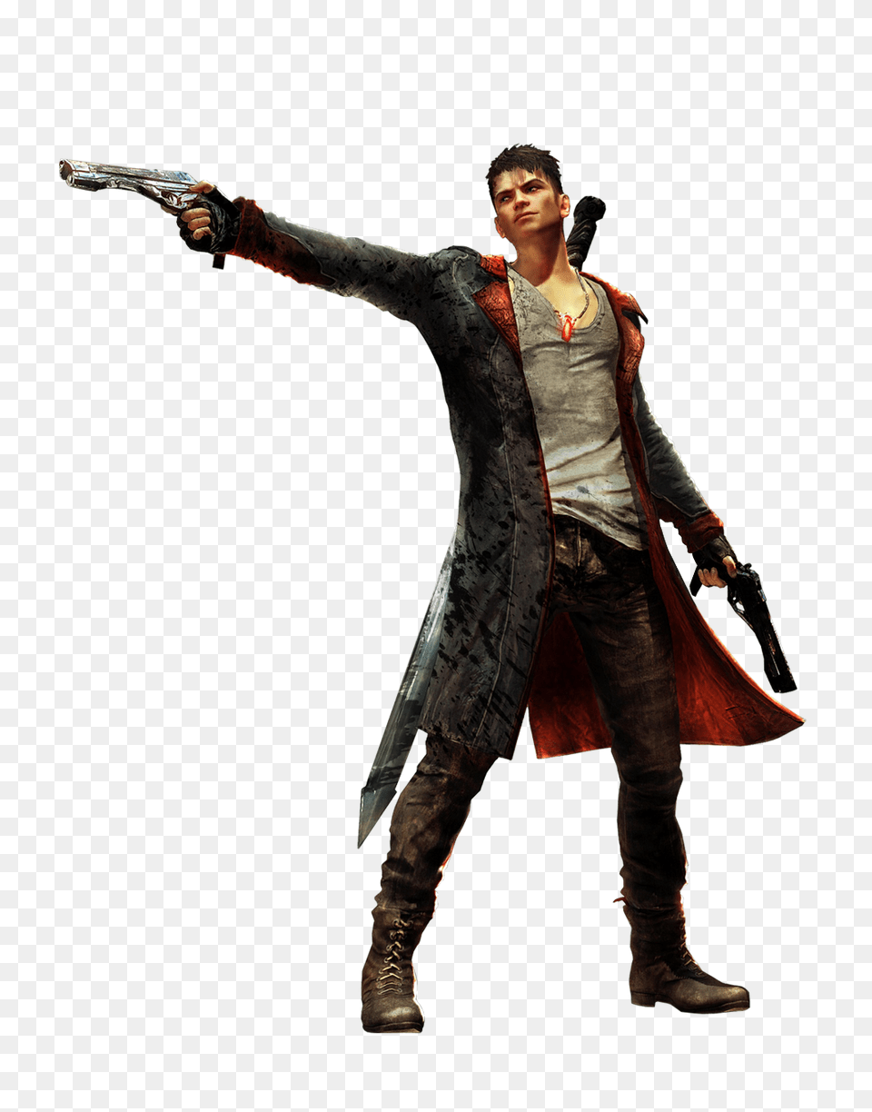 Devil May Cry Transparent Devil May Cry, Clothing, Coat, Adult, Person Png