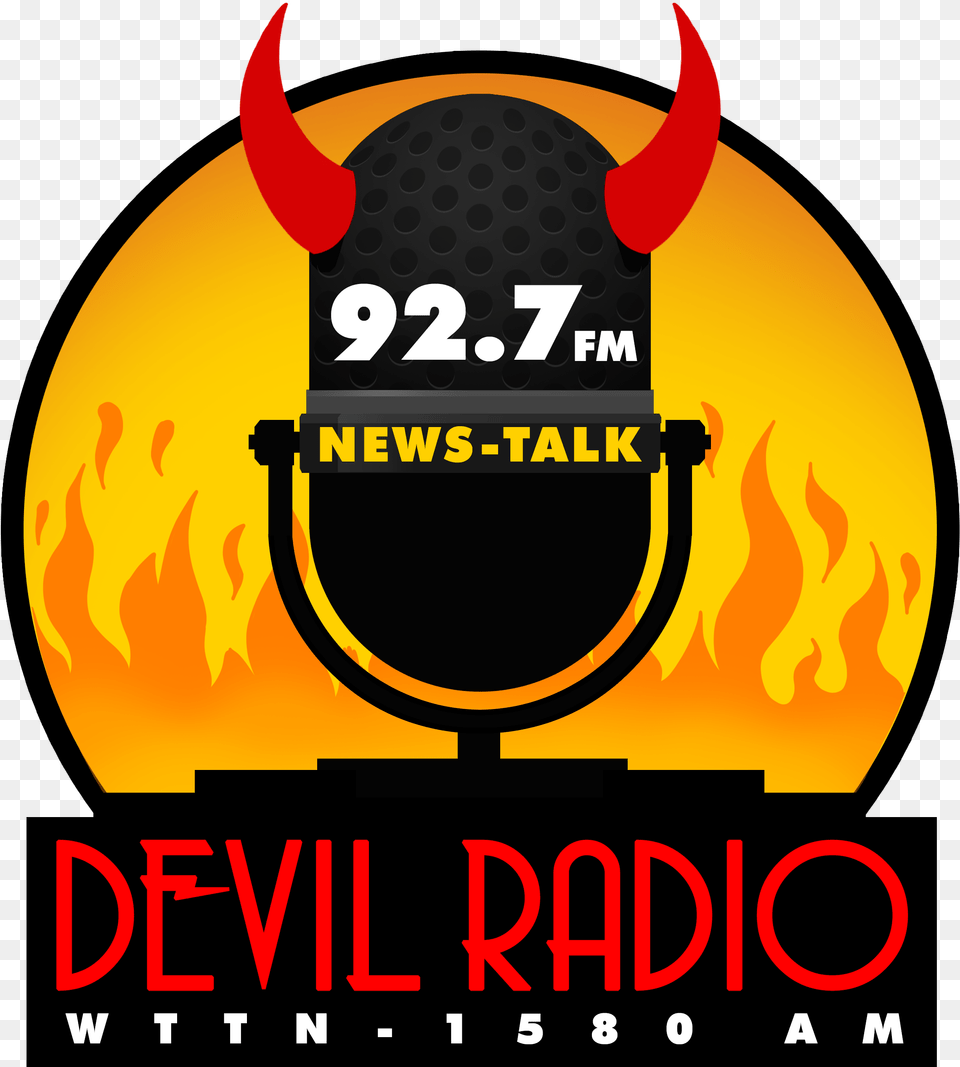 Devil Radio 927 Fm Wisconsinu0027s Independent News Talk Language, Advertisement, Poster, Logo Free Png Download