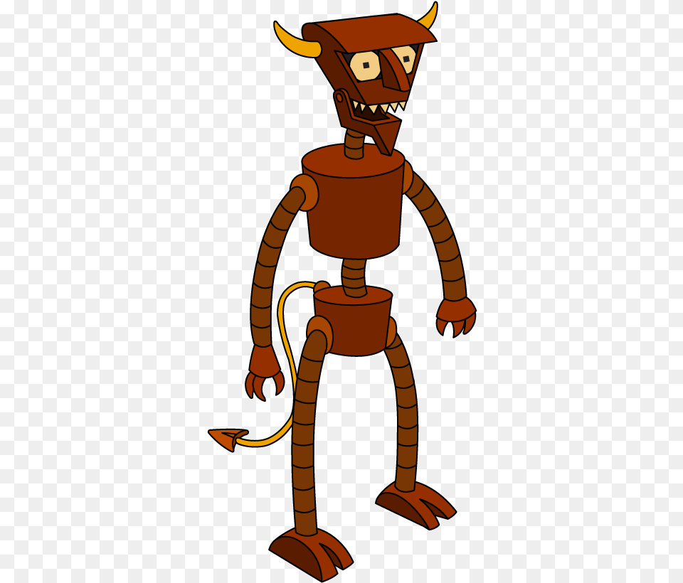 Devil Robot From Futurama, Cartoon, Baby, Person Free Png