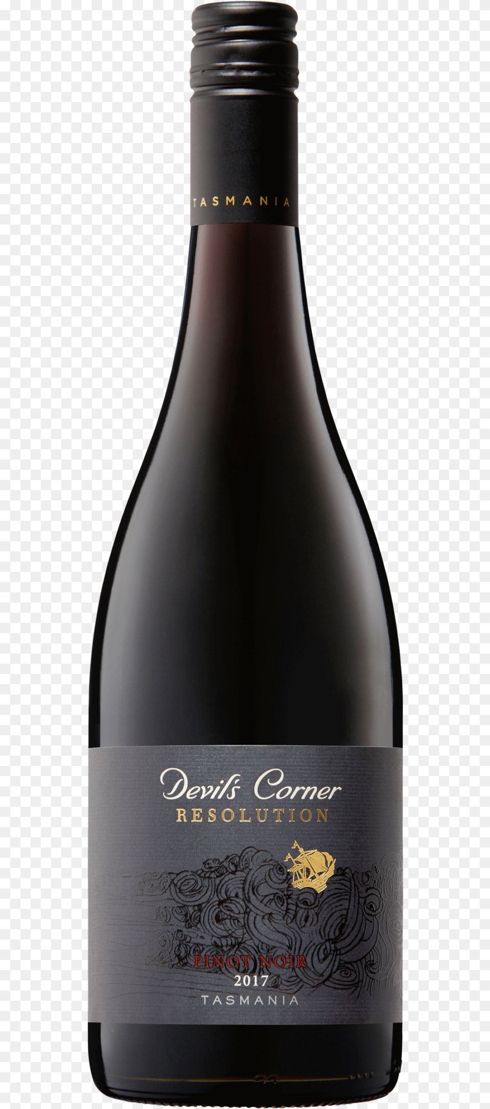 Devil S Corner Resolution Pinot Noir, Alcohol, Wine, Liquor, Bottle Free Png Download