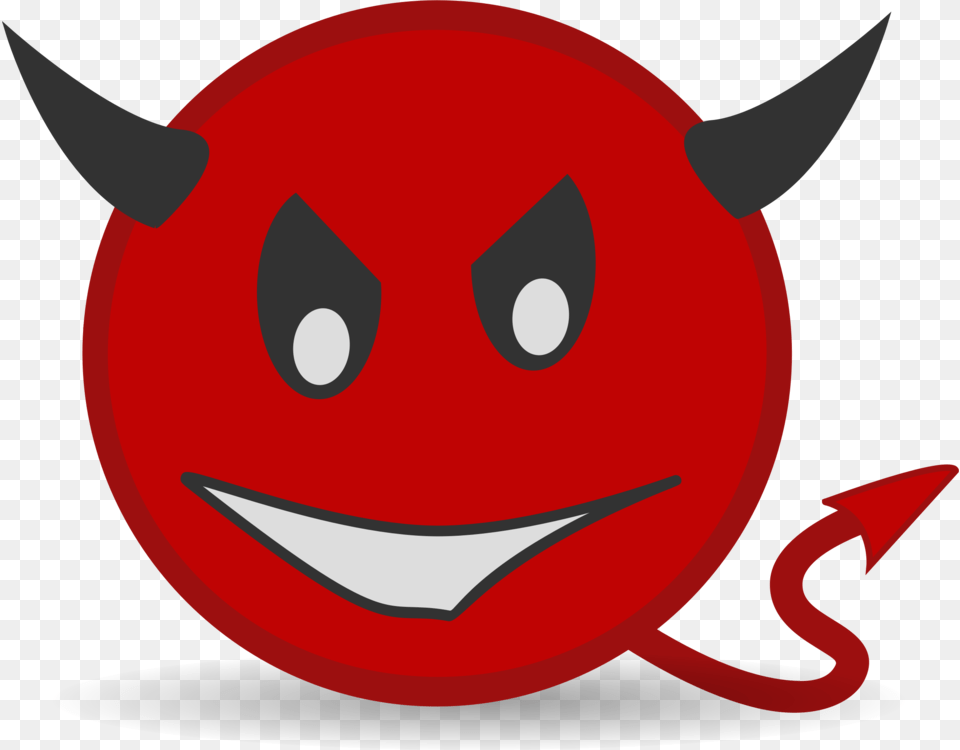Devil Smiley Emoticon Computer Icons Demon, Animal, Fish, Sea Life, Shark Png Image