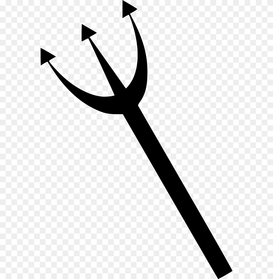 Devil Trident Trident Icon, Weapon, Bow Png Image