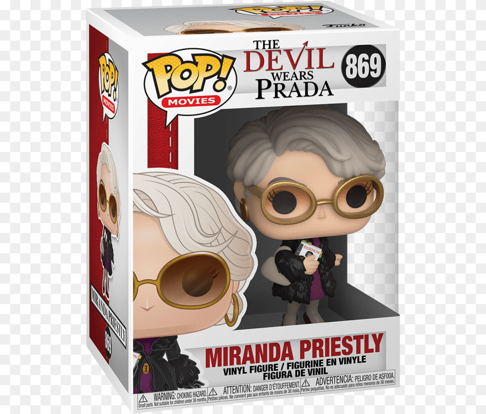 Devil Wears Prada Funko Pop, Baby, Person, Accessories, Sunglasses Png