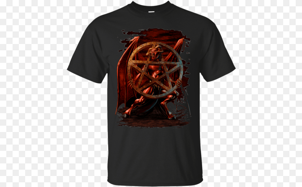 Devil With Pentagram T Shirt Amp Hoodie Demonic Wallpapers For Android, Clothing, T-shirt, Machine, Wheel Png Image