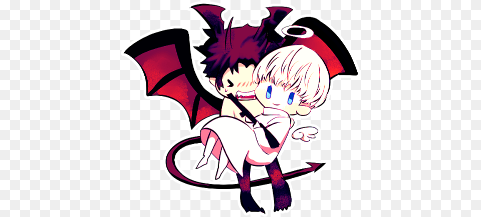 Devilman Crybaby Charm Devil Man Crybaby, Book, Comics, Publication, Baby Free Transparent Png