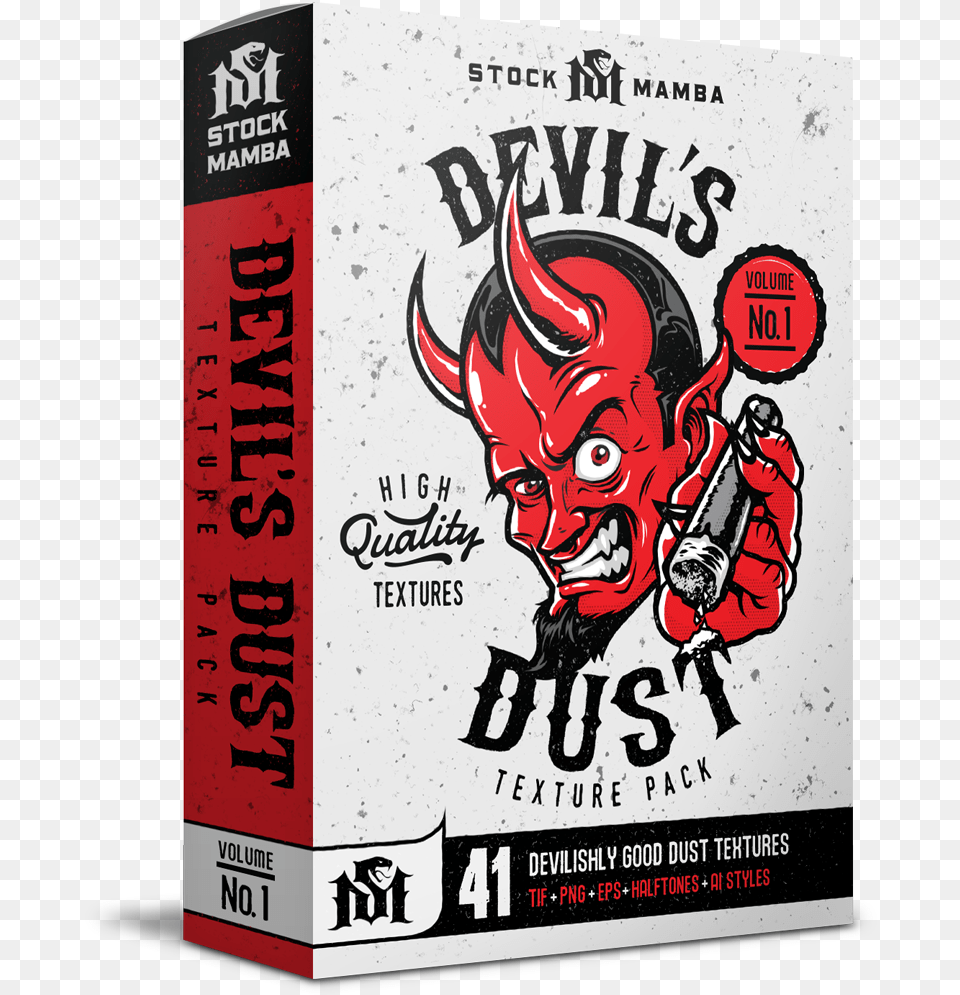 Devilquots Dust Texture Pack Devil39s Dust, Advertisement, Book, Publication, Face Png Image