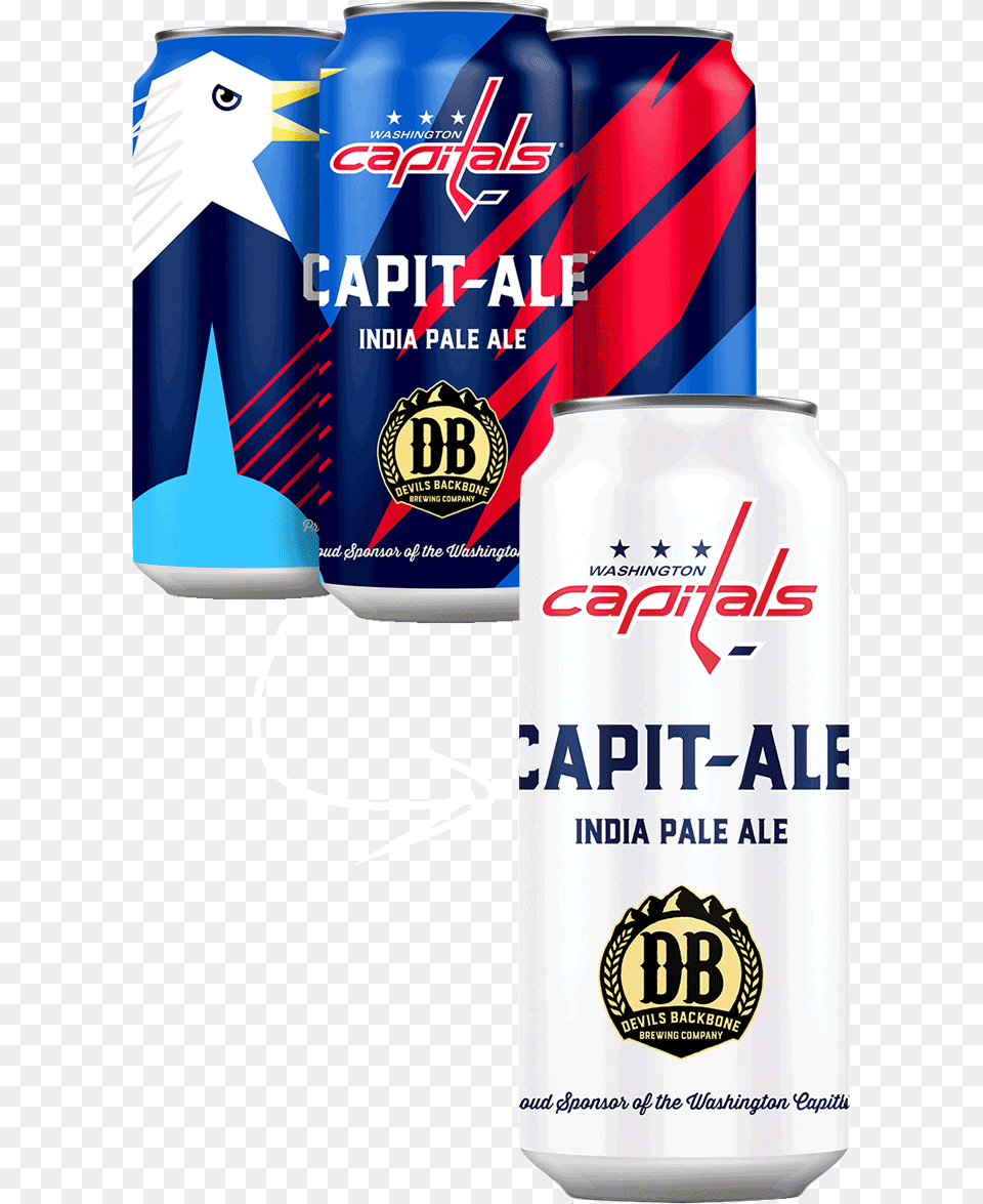 Devils Backbone Capitals Beer, Alcohol, Beverage, Lager, Can Free Png