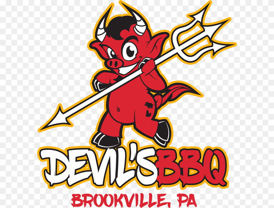 Devils Bbq Brookville Pa, Weapon, Baby, Person, Trident Free Png Download