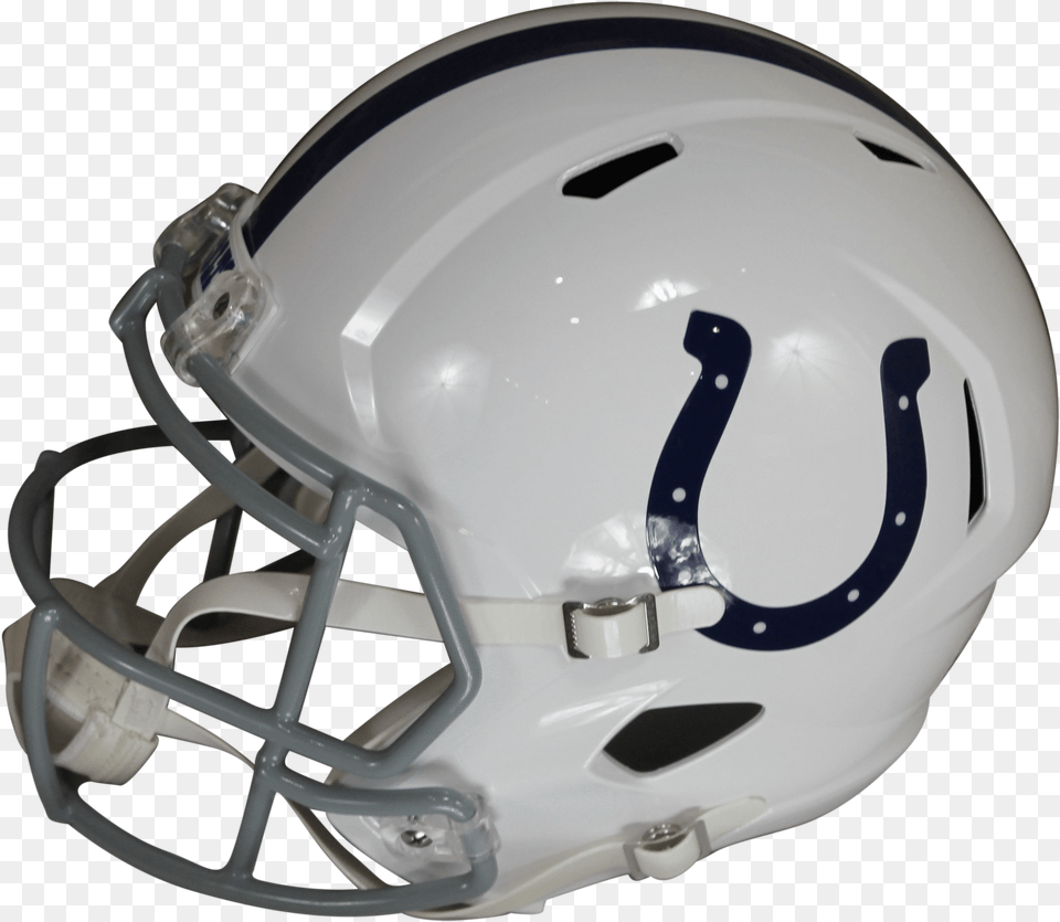 Devin Funchess Autographed Colts Speed Replica Helmet Face Mask, American Football, Football, Football Helmet, Sport Free Png