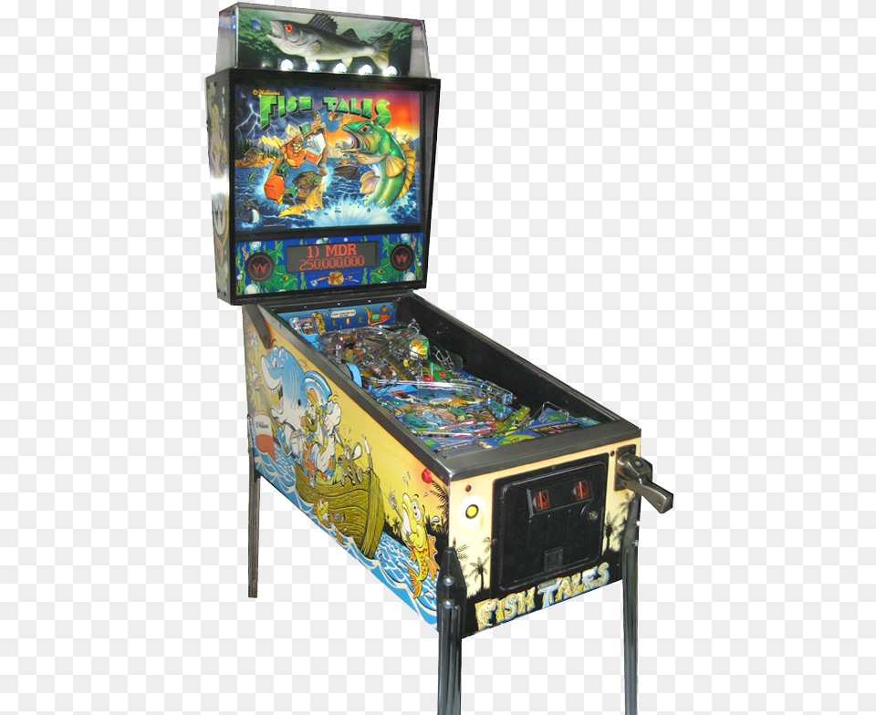 Devolutions Pinball Fishtail, Arcade Game Machine, Game Free Png