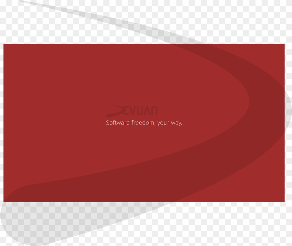 Devuan Swoosh Your Way, Paper, Maroon, Text Png Image