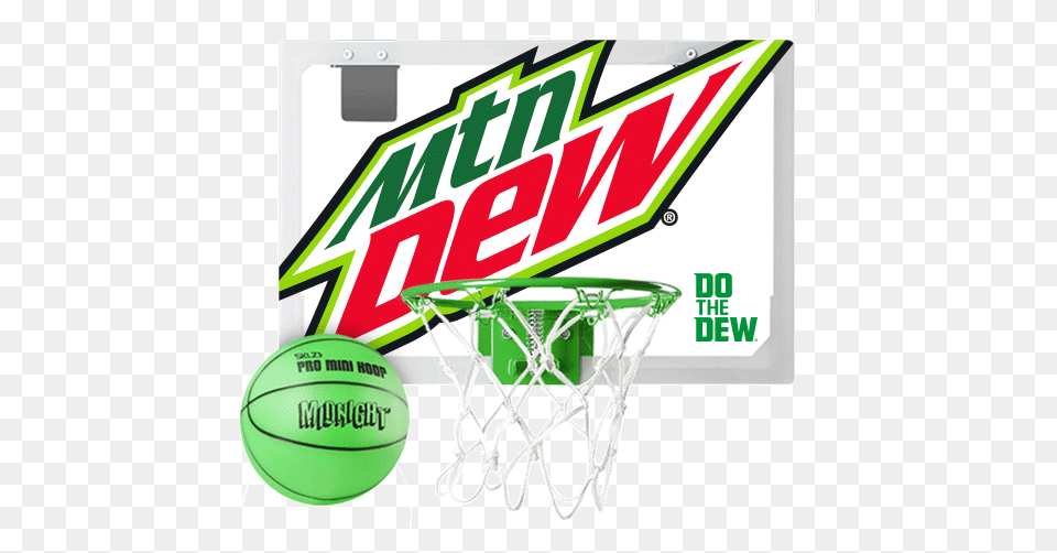 Dew Deep 3 Trainer Mountain Dew Basketball Goal, Hoop, Ball, Basketball (ball), Sport Free Png Download