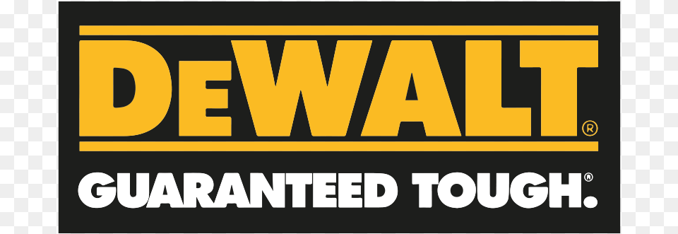 Dewalt Dewalt Guaranteed Tough Logo, Scoreboard Free Png Download