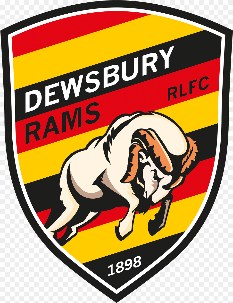 Dewsbury Rams Logo, Badge, Symbol, Baby, Person Free Png