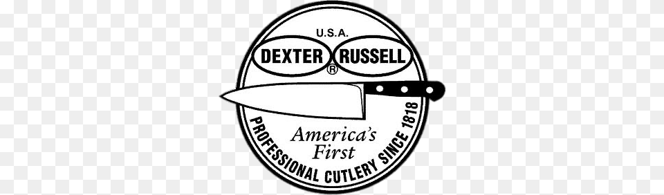 Dexter Russell Logo, Blade, Weapon, Knife, Disk Free Transparent Png