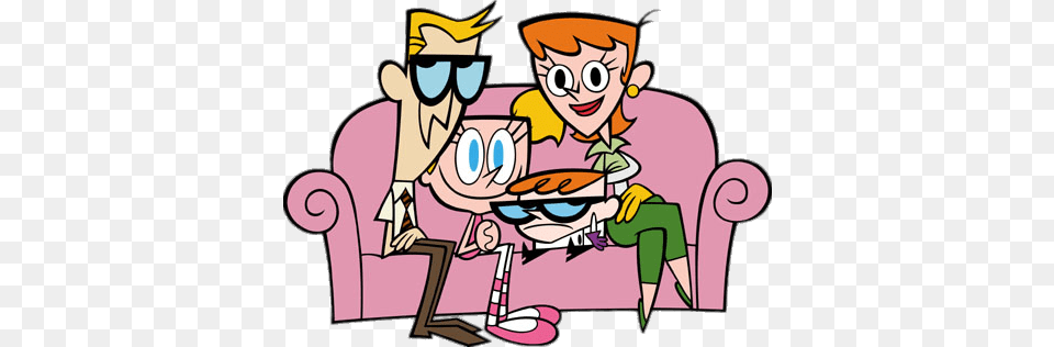 Dexters Family, Publication, Book, Comics, Person Free Transparent Png