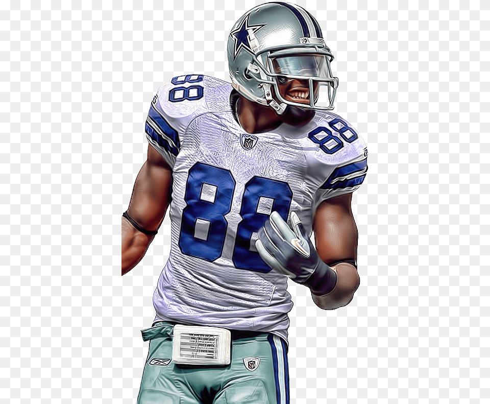 Dez Bryant Transparent Dez Bryant, Sport, Playing American Football, Person, Helmet Free Png Download