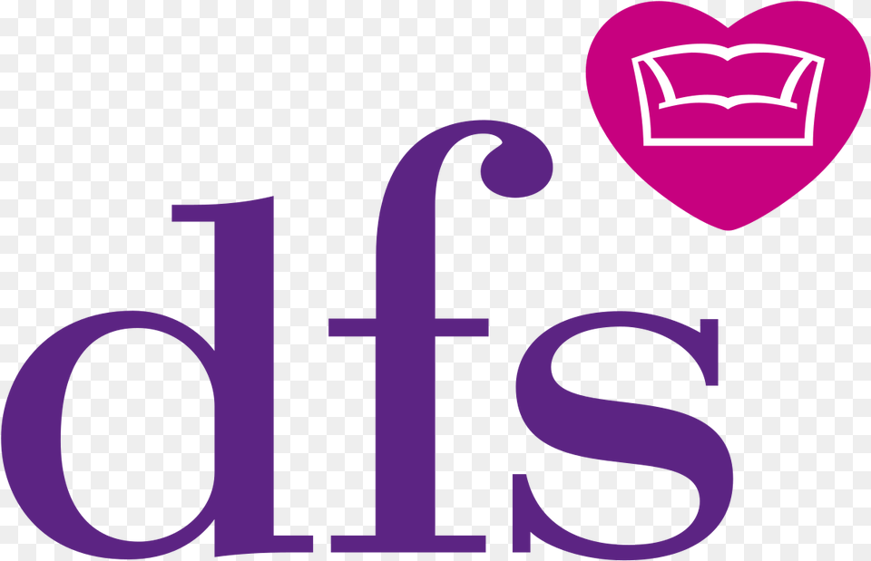 Dfs Sofas Logo, Purple Png