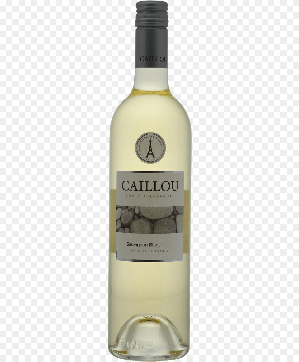 Dgs3746 Caillou Sauvignon Blanc 2015, Alcohol, Beverage, Liquor, Bottle Png Image