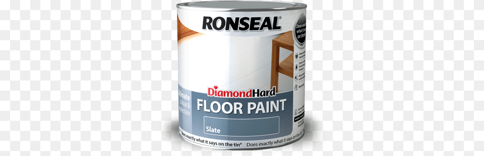 Dh Floor Paint Ronseal Rsldhfpps25l Diamond Hard Floor Paint P Stone, Paint Container, Can, Tin, Aluminium Png