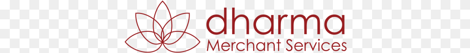 Dharma Merchant Services, Logo, Maroon Free Png