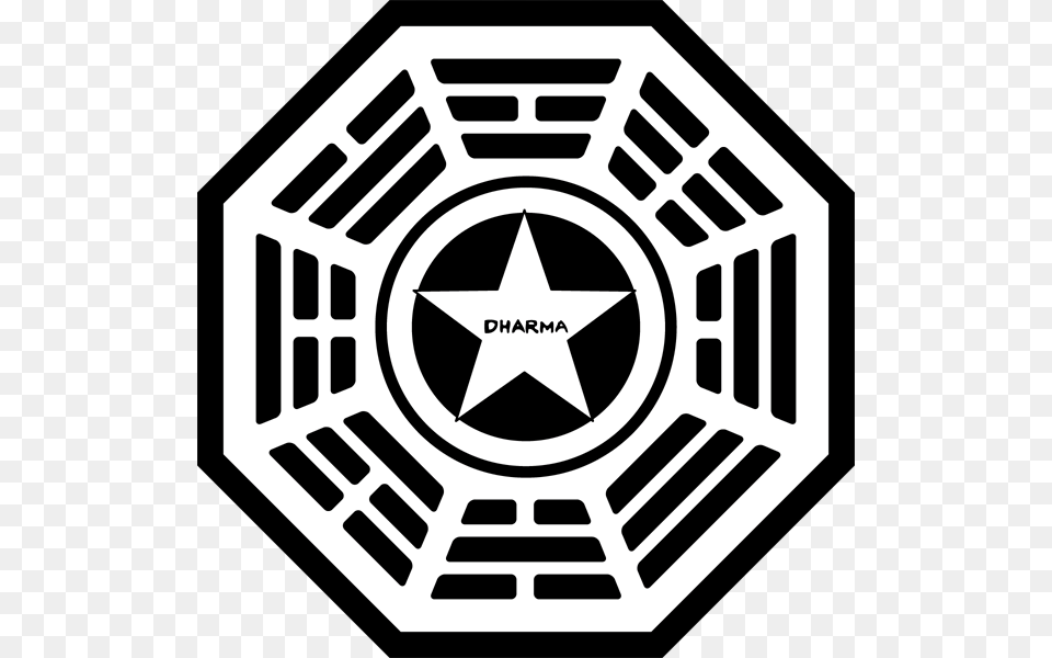 Dharma Star Logo Dharma Initiative Star, Ammunition, Grenade, Weapon Free Png Download