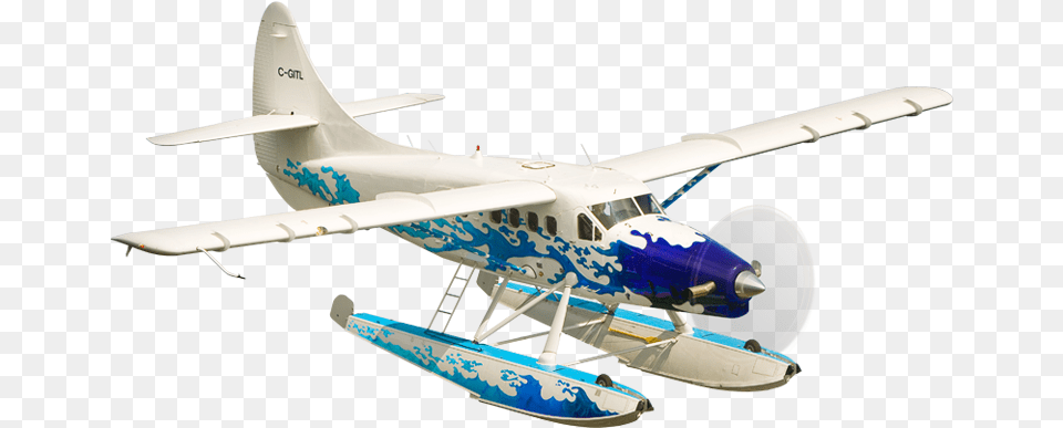 Dhc 3 Otter Water Plane No Background, Aircraft, Airplane, Transportation, Vehicle Free Png Download