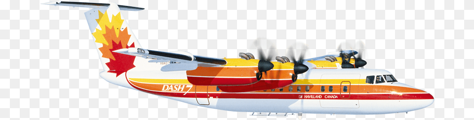 Dhc 7 Dash Inflatable Boat, Aircraft, Airliner, Airplane, Transportation Free Png