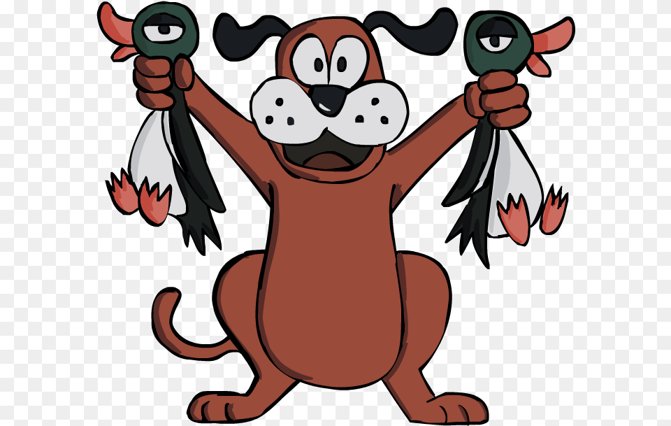Dhd 1 Duck Hunting Dog Cartoon, Baby, Person Free Transparent Png