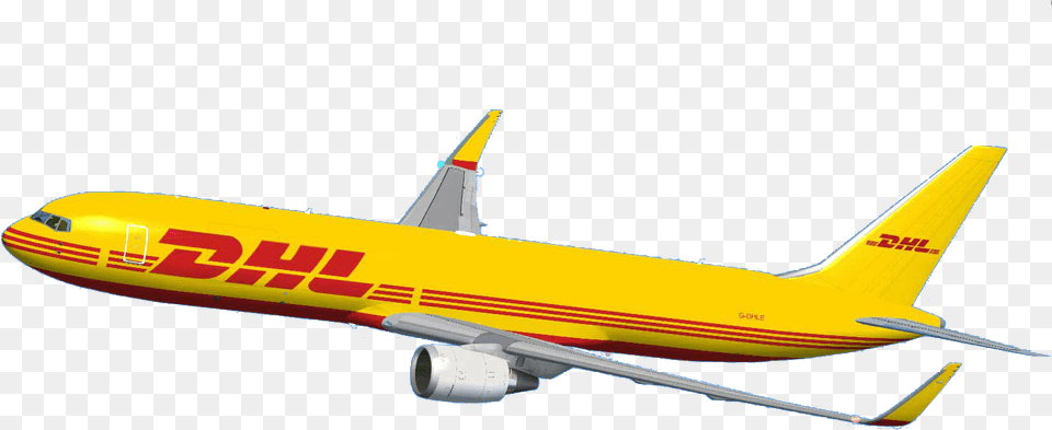 Dhl Airplane Dhl Airplane, Aircraft, Airliner, Transportation, Vehicle Free Png Download