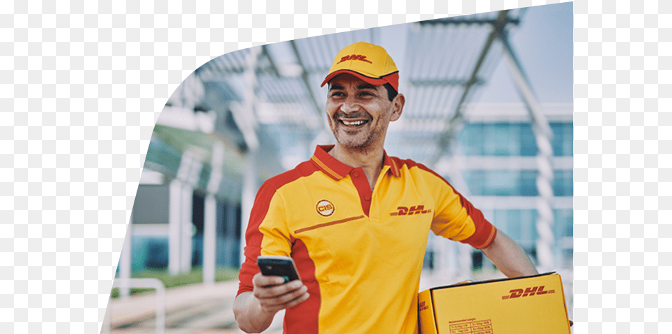 Dhl Dhl, Phone, Mobile Phone, Electronics, Adult Free Png Download