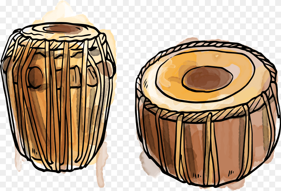 Dholak Tabla Musical Instrument Tom Tabla Illustration, Drum, Musical Instrument, Percussion, Person Png