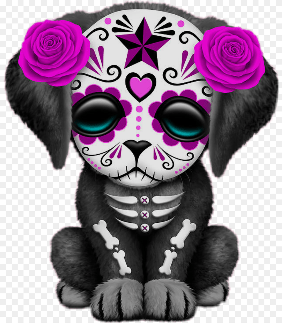 Dia De Los Muertos Animals, Flower, Plant, Rose, Toy Free Png Download