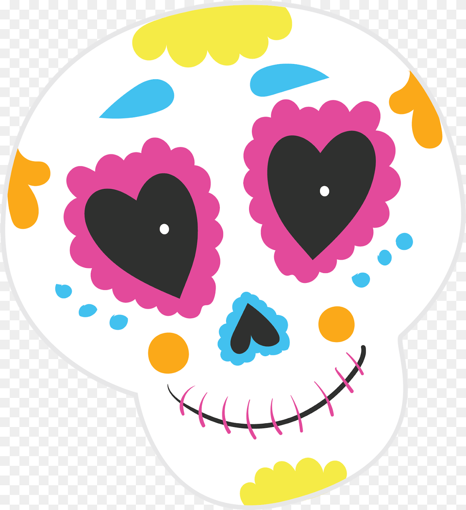 Dia De Muertos Clipart, Art, Graphics, Sticker Free Png