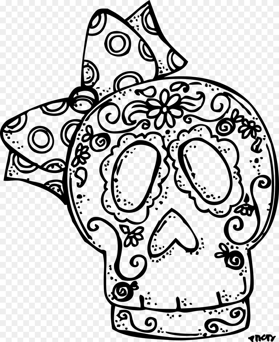 Dia De Muertos Melonheadz, Gray Png