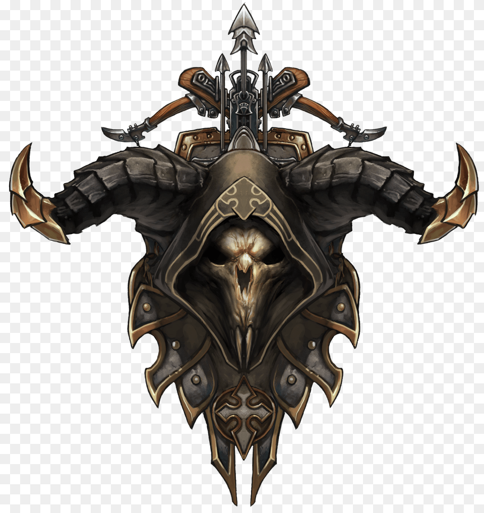 Diablo 3 Demon Hunter Crest, Person Png