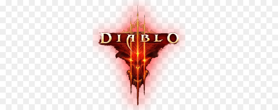 Diablo 3 Reaper Of Souls Logo Diablo Iii Diablo, Book, Publication, Weapon Png Image