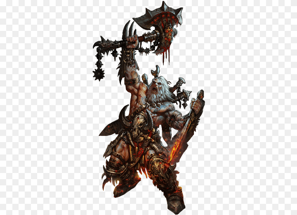 Diablo Diablo 3 Barbarian Transparent, Adult, Bride, Female, Person Free Png Download