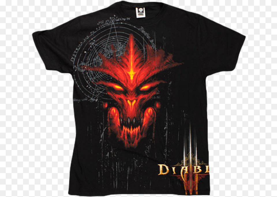 Diablo Diablo Iii Special Edition T Shirt, Clothing, T-shirt, Adult, Male Free Transparent Png