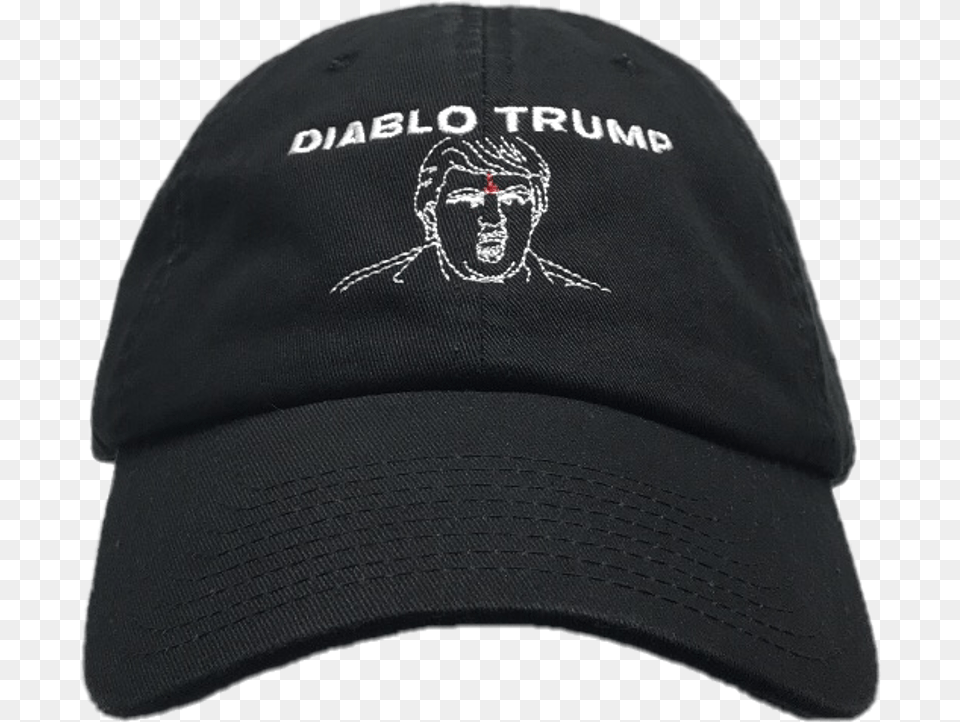Diablo Trump Hat Tchami Hands, Baseball Cap, Cap, Clothing, Person Png
