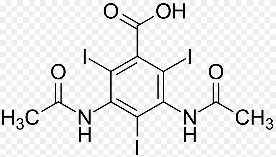 Diacetamido 246 Triiodobenzoic Acid 200 Clipart Free Png Download