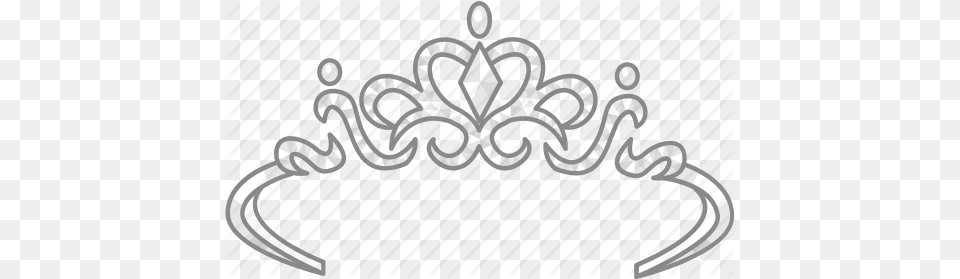 Diadem Queen Crown Gala Tiara Tiara Icon, Accessories, Jewelry Png