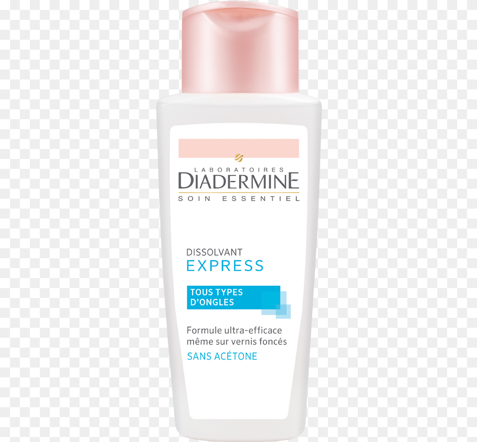 Diadermine Com Essentials Express Nail Polish Remover Pure Encapsulations, Bottle, Lotion, Cosmetics, Sunscreen Png