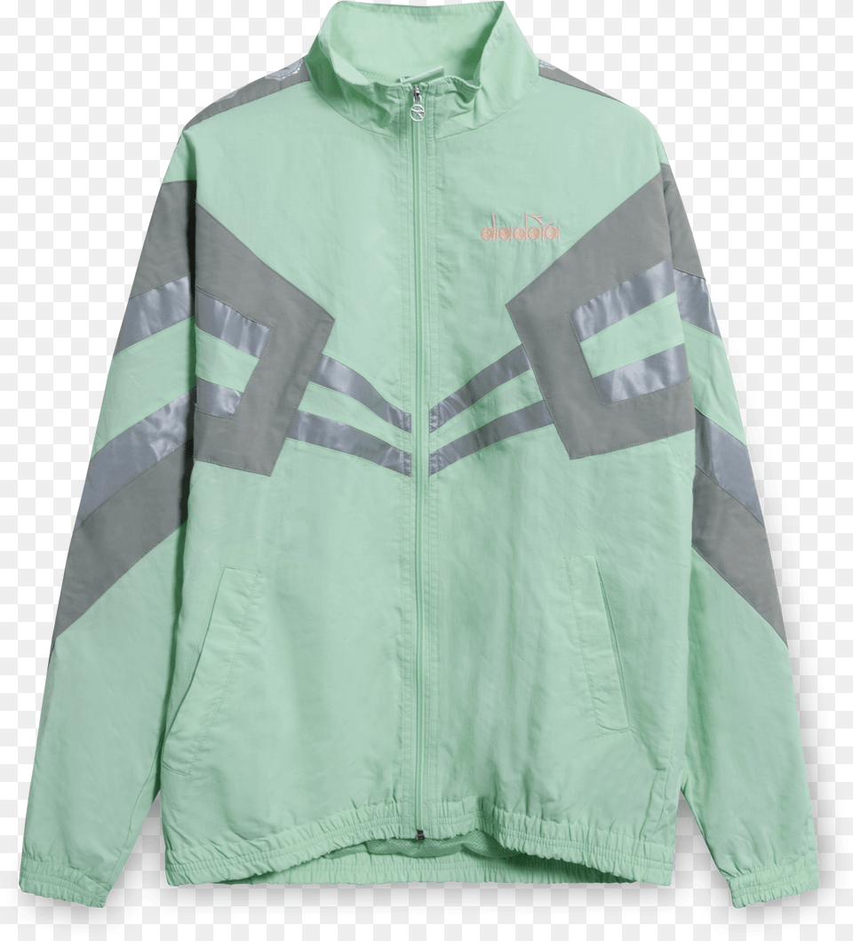 Diadora X Highsnobiety Track Jacket In Long Sleeve, Clothing, Coat, Long Sleeve, Shirt Free Png Download